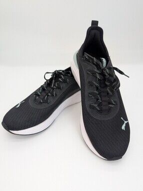 PUMA Softride Sophia EVO Women's Running Shoes Black / Modern Mint US 9